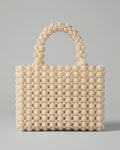 Bolso en perla mora beige